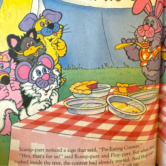 VINTAGE 1988 Hallmark Children’s Book - The Story of the Purr-Tenders - Picture 6 of 7